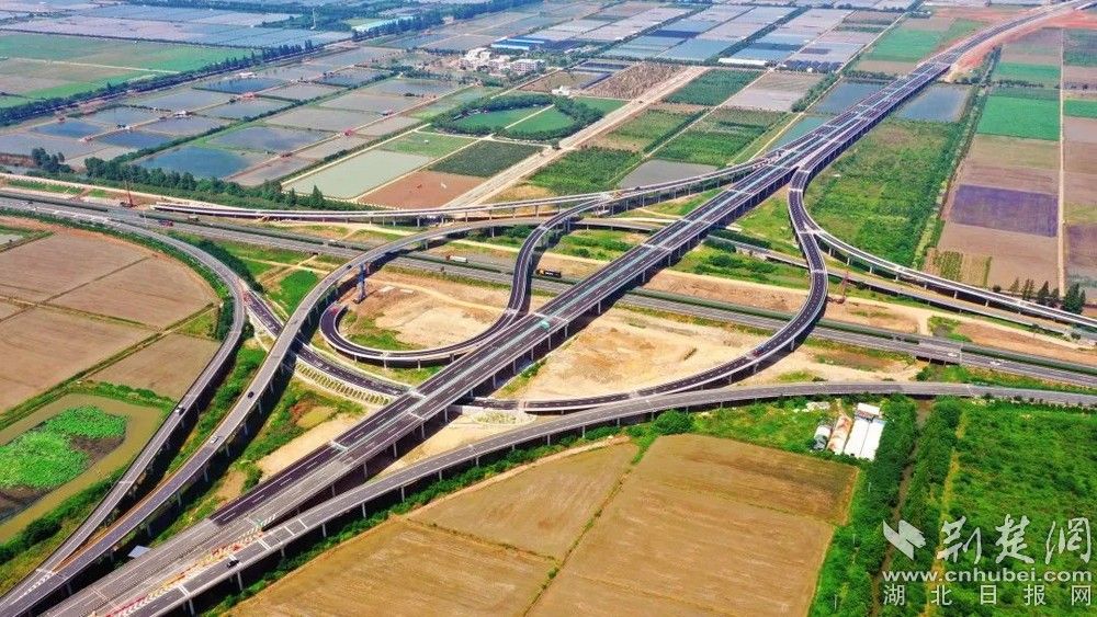 硚孝高速二期工程02。來源：湖北日報.jpg.jpg